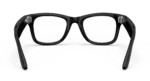 RAY-BAN | META WAYFARER Shiny Black – Clear Size 50