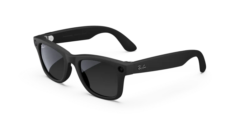 RAY-BAN | META WAYFARER Matte Black – Graphite