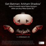Meta Quest 3S 128GB — Get Batman: Arkham Shadow and a 3-Month Trial of Meta Quest+ Included