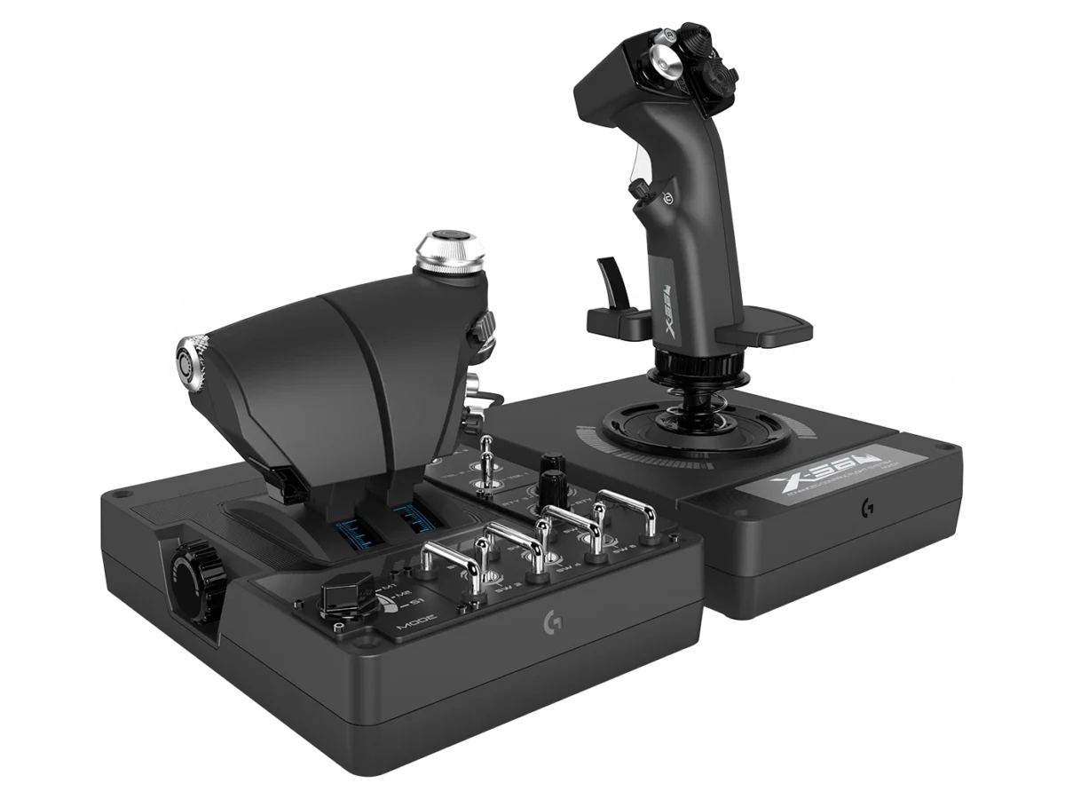 Logitech G X56 Hotas Rgb Throttle And Joystick Flight Simulator